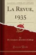 La Revue, 1935, Vol. 16 (Classic Reprint)
