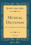 Musical Dictation, Vol. 1 of 2