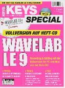 Wavelab LE 9 Vollversion im Keys Special 1/2017