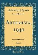 Artemisia, 1940, Vol. 37 (Classic Reprint)