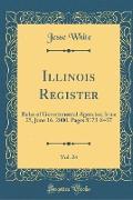 Illinois Register, Vol. 24