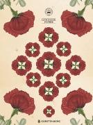 Kew Gardens Geschenkpapier-Heft - Motiv Mohnblume