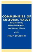 Communities of Cultural Value