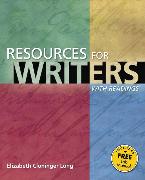 Resources for Writers, with Readings