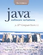 Java Software Solutions for AP Computer Science A