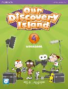Our Discovery Island American Edition Workbook with Audio CD 4 Pack