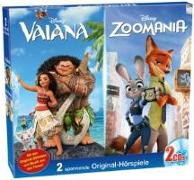 Disney Doppel-Box: Vaiana / Zoomania