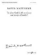 To What God Shall We Chant Our Songs of Battle?: Satb & Soprano & Tenor Solos, Choral Octavo