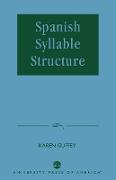 Spanish Syllable Structure