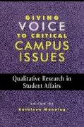 Giving Voice to Critical Campus Issues