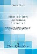 Index of Mining Engineering Literature