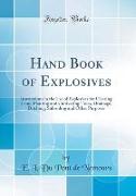 Hand Book of Explosives