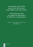 Constitutional Documents of Colombia and Panama 1793¿1853