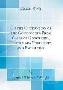 On the Cultivation of the Gonococcus from Cases of Gonorrhea, Ophthalmia Purulenta, and Pyosalpinx (Classic Reprint)