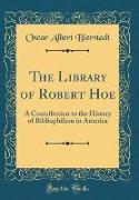 The Library of Robert Hoe