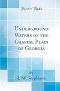 Underground Waters of the Coastal Plain of Georgia (Classic Reprint)