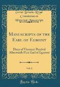 Manuscripts of the Earl of Egmont, Vol. 1