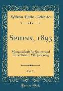 Sphinx, 1893, Vol. 16