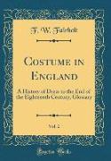 Costume in England, Vol. 2