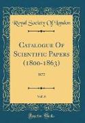 Catalogue Of Scientific Papers (1800-1863), Vol. 6