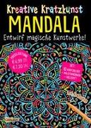 Kreative Kratzkunst: Mandala: Set mit 10 Kratzbildern, Anleitungsbuch und Holzstift