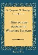 Trip to the Azores or Western Islands (Classic Reprint)