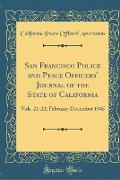 San Francisco Police and Peace Officers' Journal of the State of California