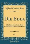 Die Edda, Vol. 1