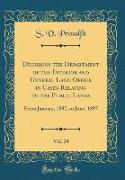 Decisions the Department of the Interior and General Land Office in Cases Relating to the Public Lands, Vol. 24