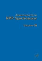 Annual Reports on NMR Spectroscopy Volume 59