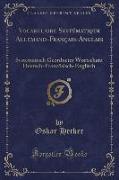 Vocabulaire Systématique Allemand-Français-Anglais