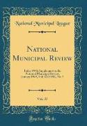 National Municipal Review, Vol. 37