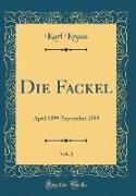 Die Fackel, Vol. 1
