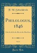 Philologus, 1846, Vol. 1