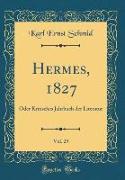 Hermes, 1827, Vol. 29