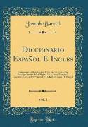 Diccionario Español E Ingles, Vol. 1