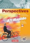 Perspectives - A1 Rapide, A1, Kurs-, Arbeitsbuch und Vokabeltaschenbuch, Mit CD zum Übungsteil