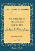 Gerstenbergs Vermischte Schriften, Vol. 3 of 3