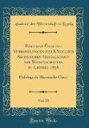 Berichte Über die Verhandlungen der Königlich Sächsischen Gesellschaft der Wissenschaften zu Leipzig, 1858, Vol. 10