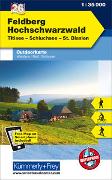 Feldberg - Hochschwarzwald Nr. 26. Outdoorkarte Deutschland 1:35 000