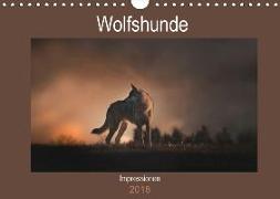 Wolfshunde Impressionen (Wandkalender 2018 DIN A4 quer)
