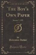 The Boy's Own Paper, Vol. 10