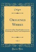 Origenes Werke, Vol. 3