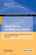 Digital Libraries and Multimedia Archives