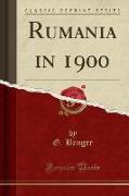 Rumania in 1900 (Classic Reprint)