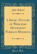 A Short History of Wesleyan Methodist Foreign Missions (Classic Reprint)