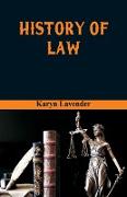 History of Law