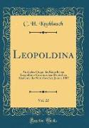 Leopoldina, Vol. 22