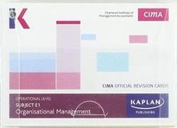 E1 ORGANISATIONAL MANAGEMENT - REVISION CARDS