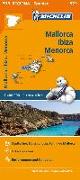 Michelin Balearen (Mallorca, Ibiza, Menorca). Straßen- und Tourismuskarte 1:140.000